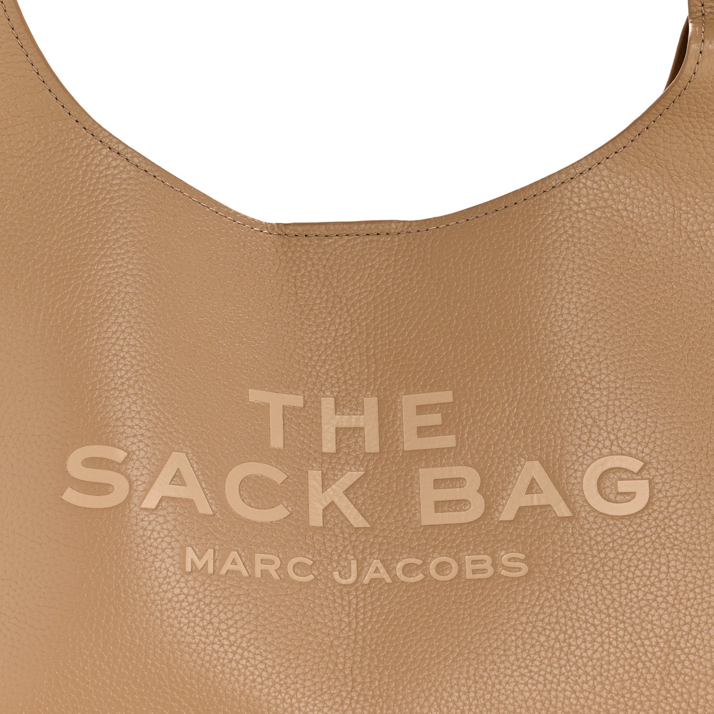 Grained Calfskin Medium The Sack Bag Camel
