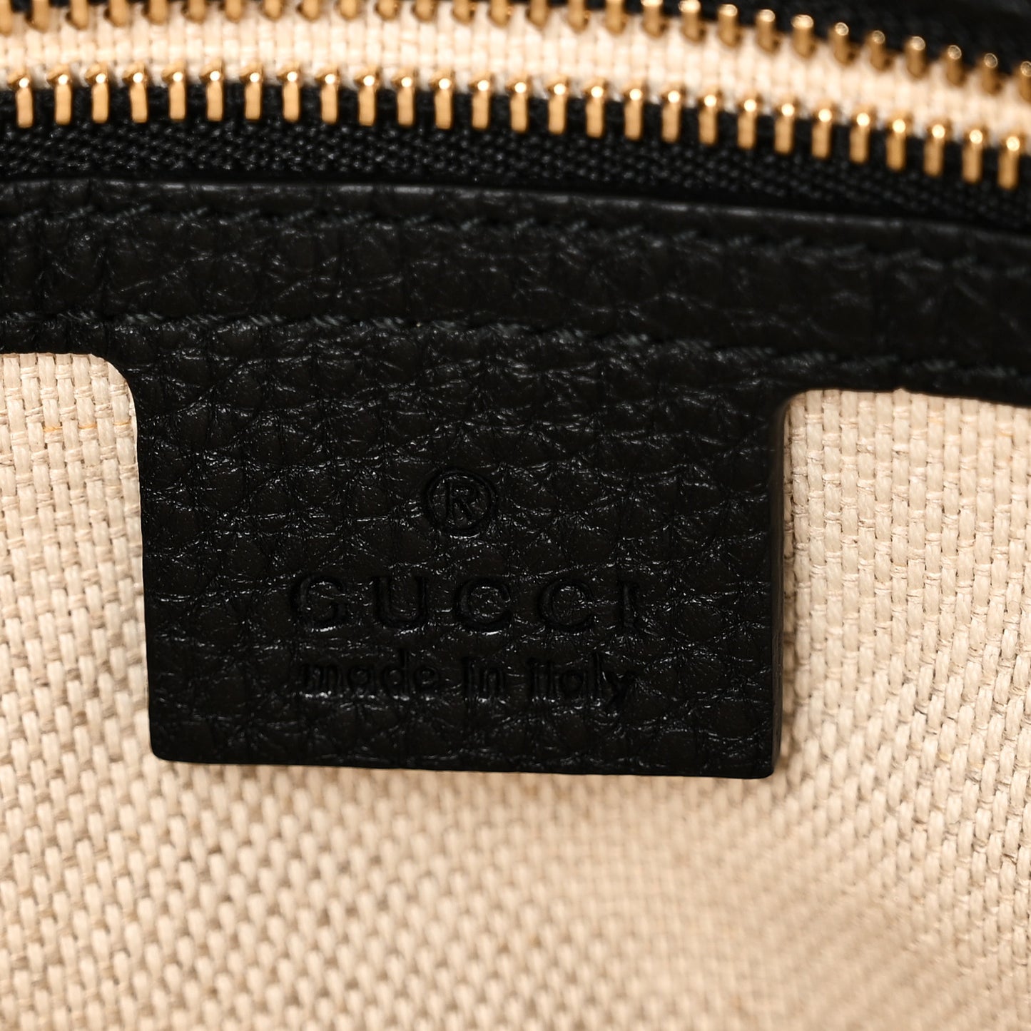 Pebbled Calfskin Medium Soho Chain Shoulder Bag Black