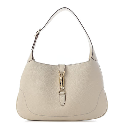 Gucci Calfskin Small Jackie O Hobo White 1 of 10