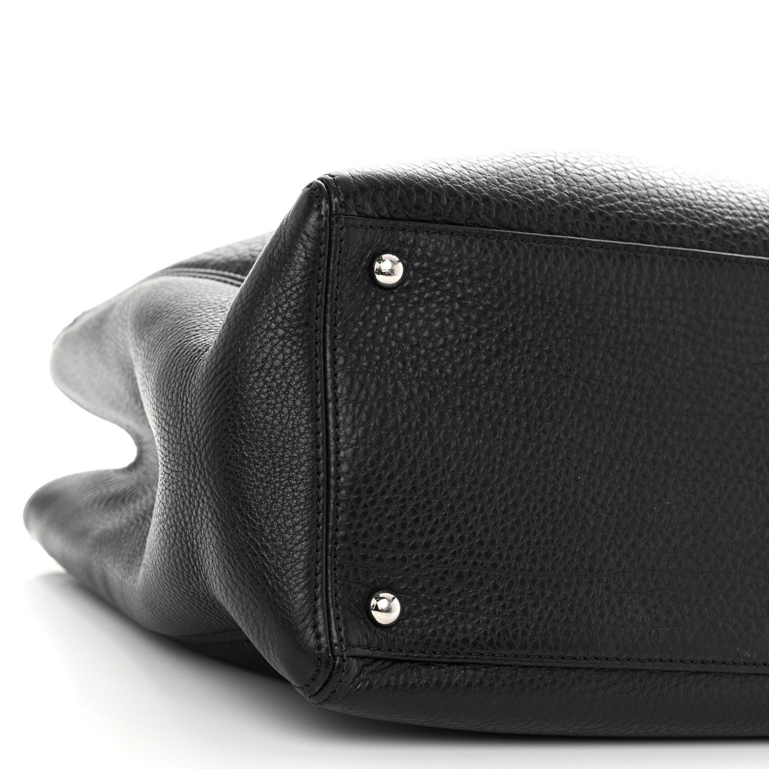 Chanel Deerskin Cerf Executive Shopper Tote Black 10 of 12