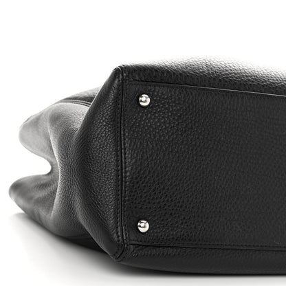 Chanel Deerskin Cerf Executive Shopper Tote Black 10 of 12