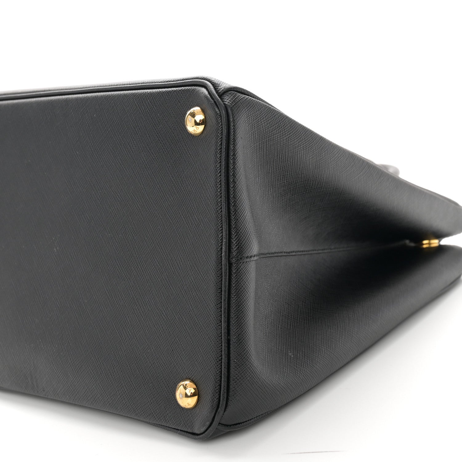 Prada Saffiano Lux Large Galleria Double Zip Tote Black 9 of 11