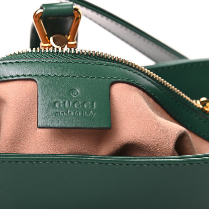 Gucci Boarded Dyana Lux Calfskin Small Jackie 1961 Hobo Emerald 6 of 10