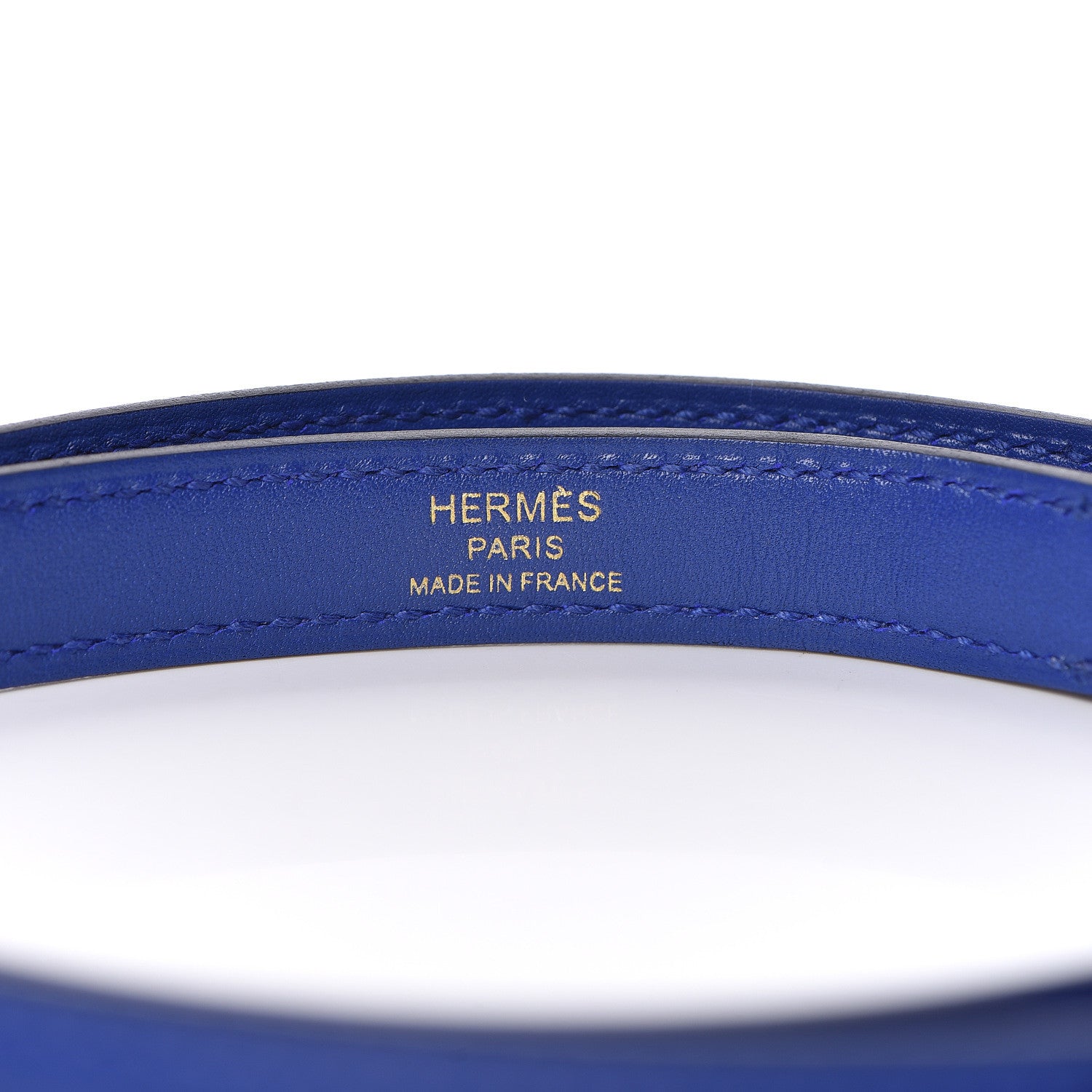 Hermes Tadelakt Kelly Sellier 25 Bleu Electrique 13 of 33