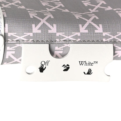 Off-White Coated Canvas Arrow Print Day Off Tote Bag White 7 of 10