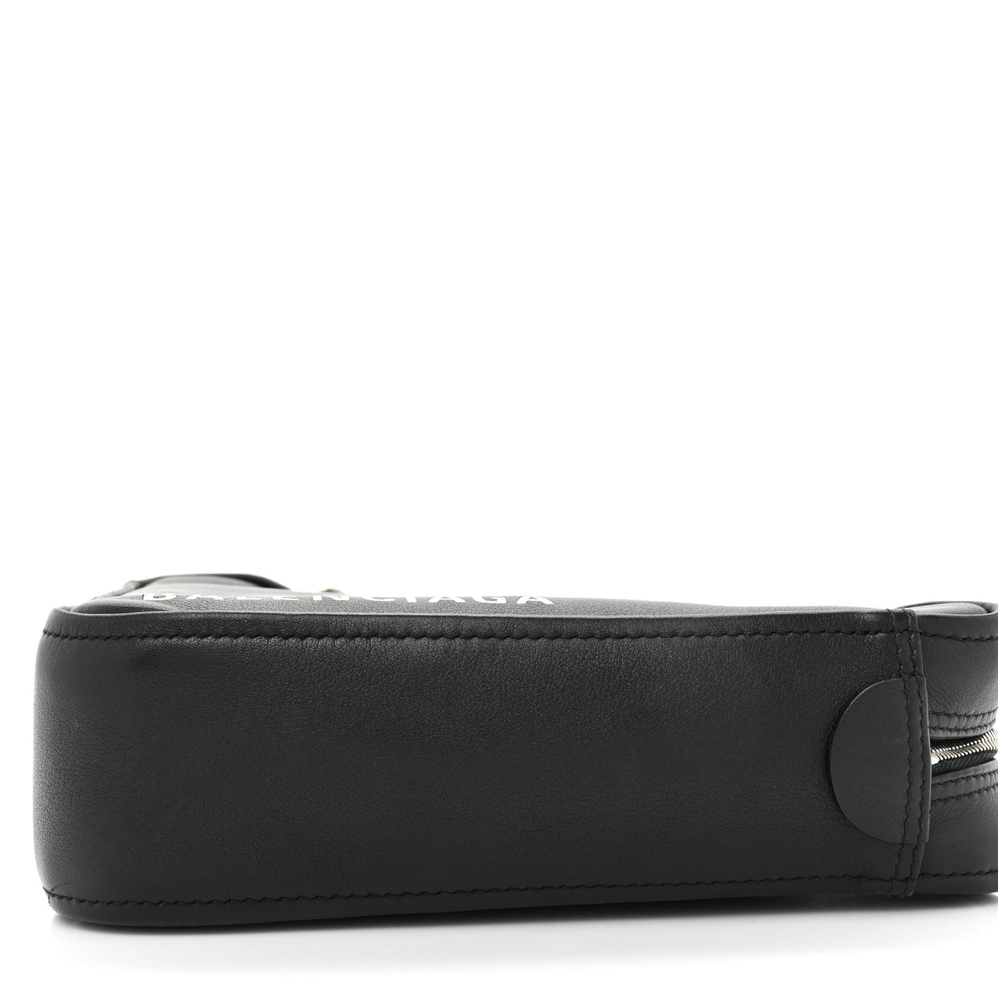 Calfskin XS Triangle Chain Duffle Black
