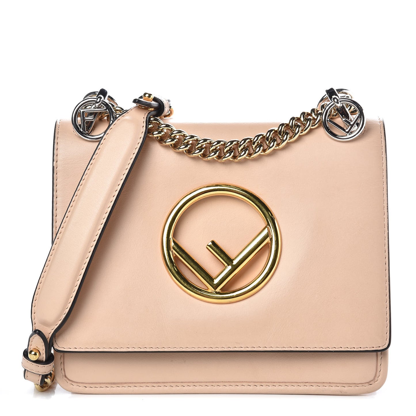 Vitello Century Opaco F is Fendi Small Kan I Shoulder Bag Plaster