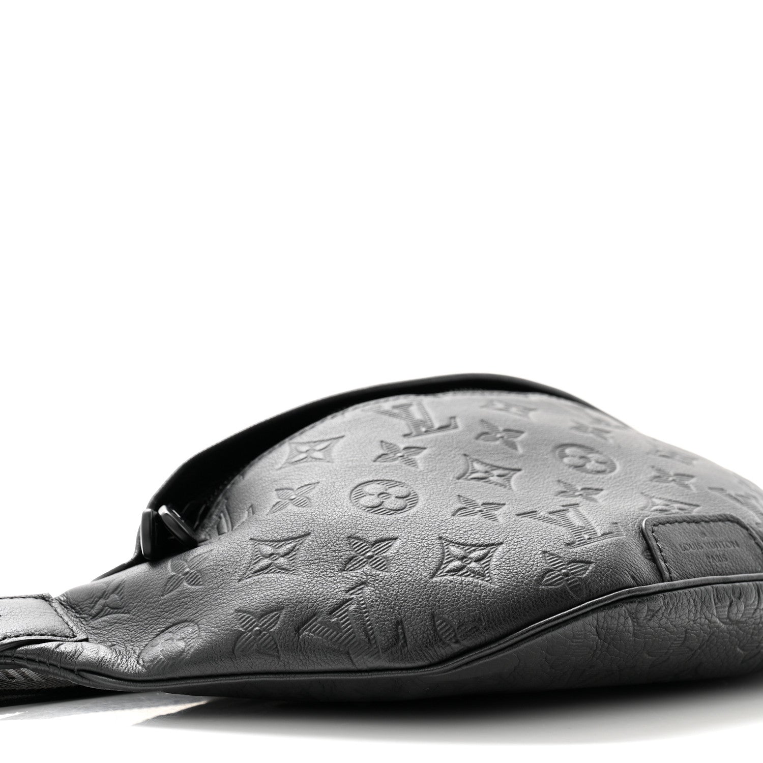 Louis Vuitton Calfskin Monogram Shadow Discovery Bumbag Black 8 of 9