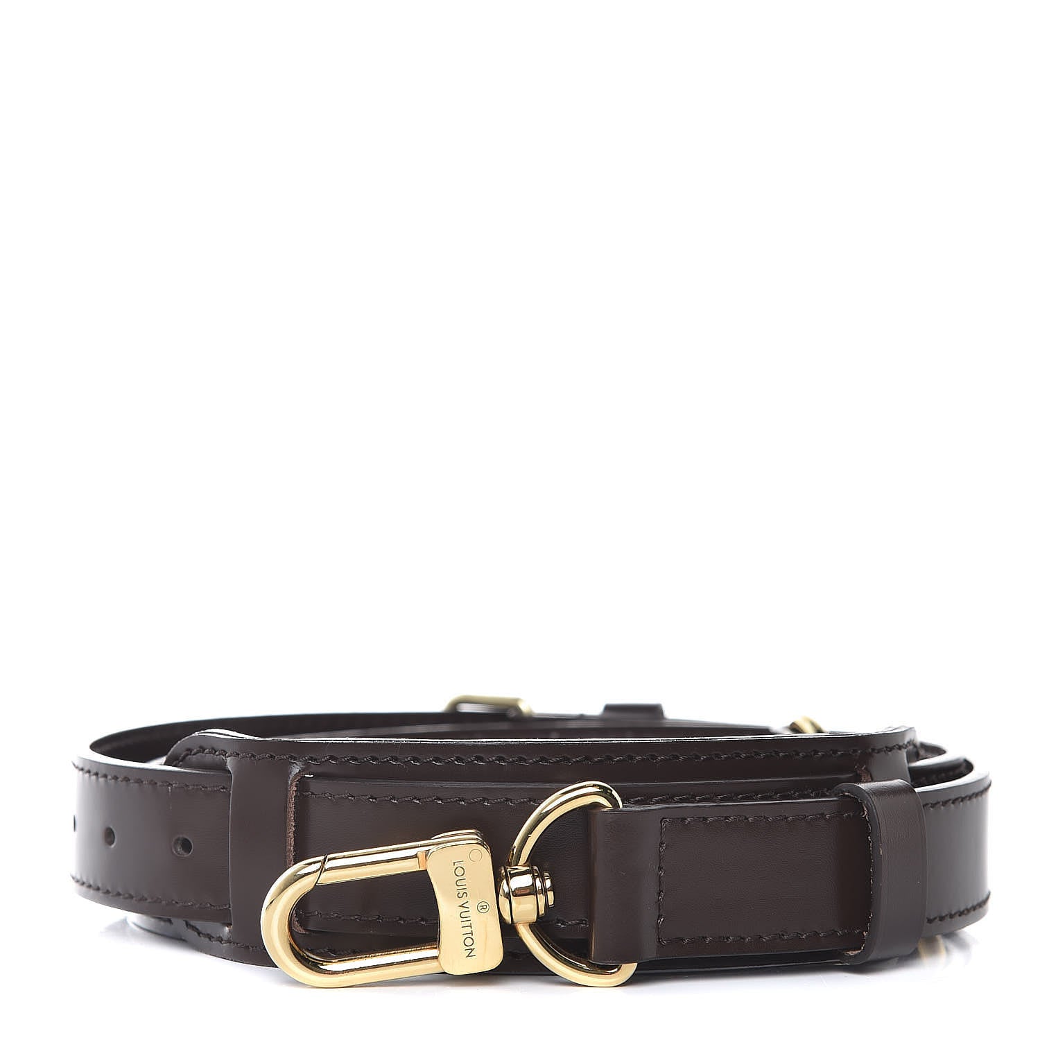Louis Vuitton Calfskin Keepall Bandouliere Adjustable Shoulder Strap Brown 1 of 4