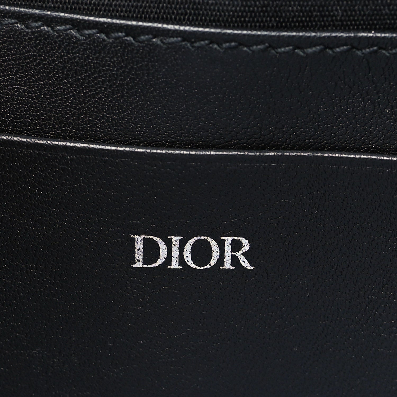 Christian Dior Oblique Pouch Navy Blue 7 of 11