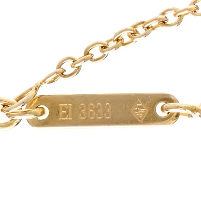 Cartier 18K Yellow Gold Diamond Large Heart Paved Pendant Necklace 5 of 6