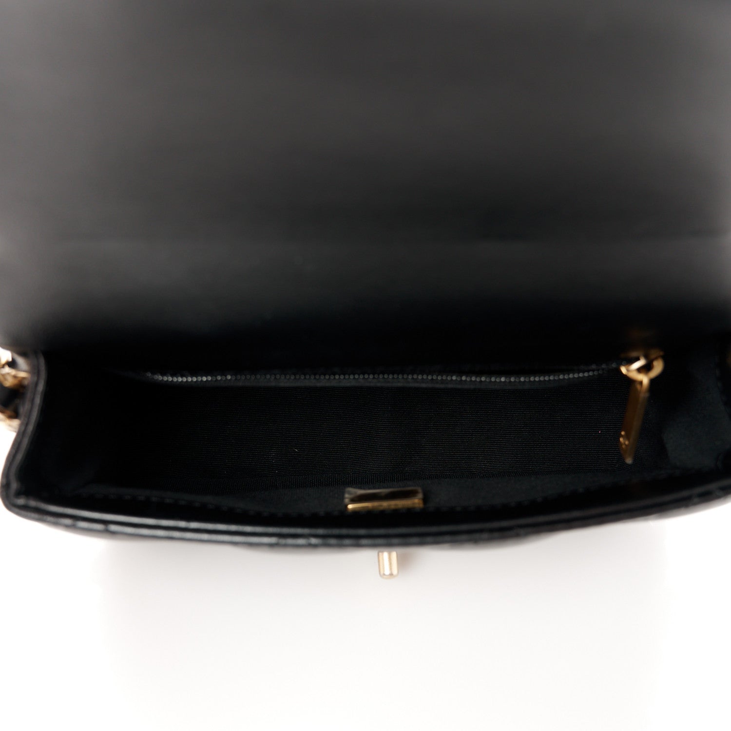 Chanel Lambskin Quilted CC Small Dynasty Flap Black 5 of 12