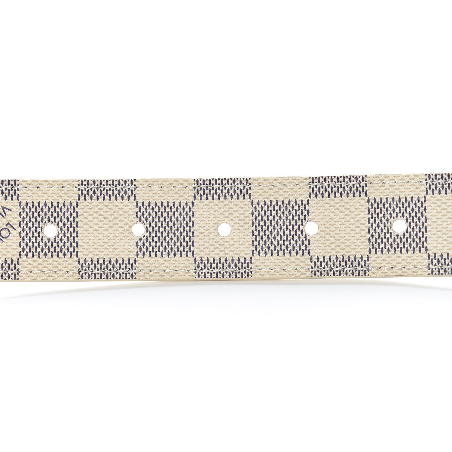 Louis Vuitton Damier Azur 30mm Tresor Belt 90 36 6 of 9