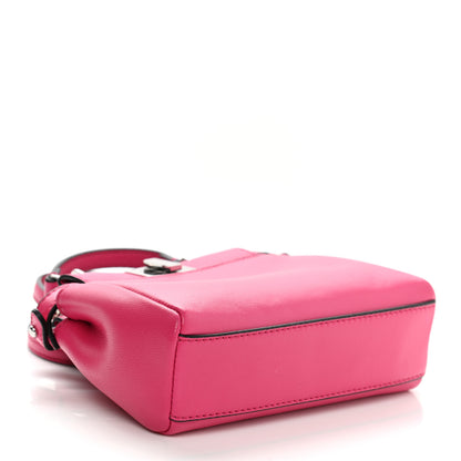 Fendi Shiny Nappa Micro Peekaboo Iconic Satchel Fuxia 4 of 10