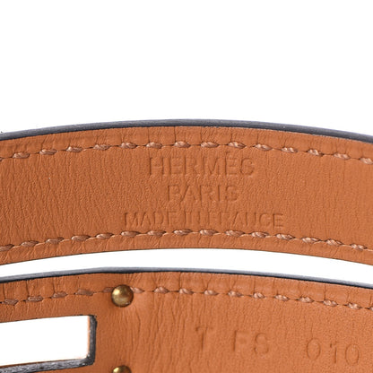 Hermes Epsom Kelly Double Tour Bracelet S Black 5 of 8