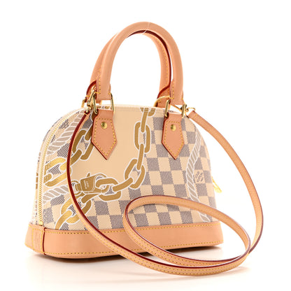 Louis Vuitton Damier Azur Nautical Alma BB 3 of 10