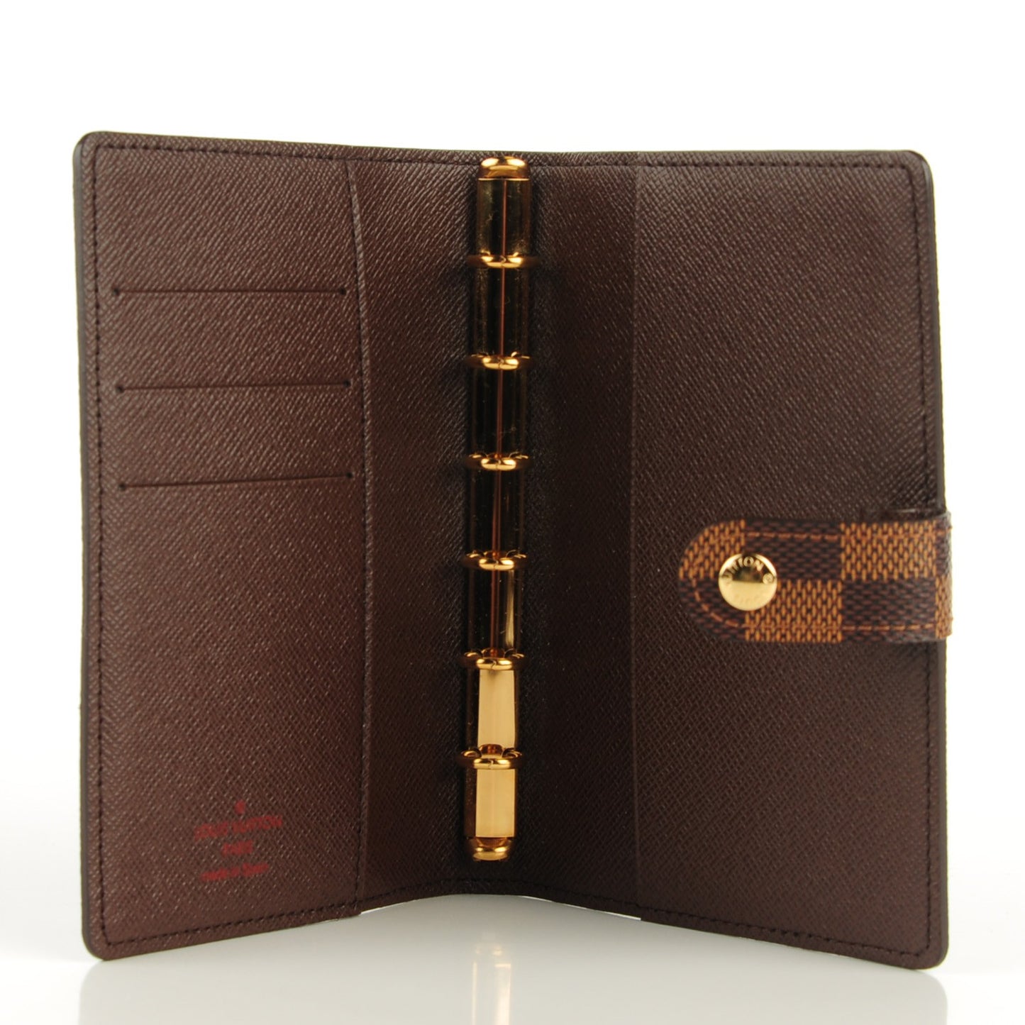 Damier Ebene Small Ring Agenda Cover