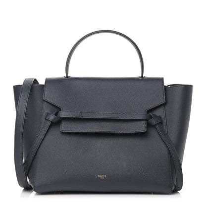 Celine Grained Calfskin Mini Belt Bag Grey 1 of 17