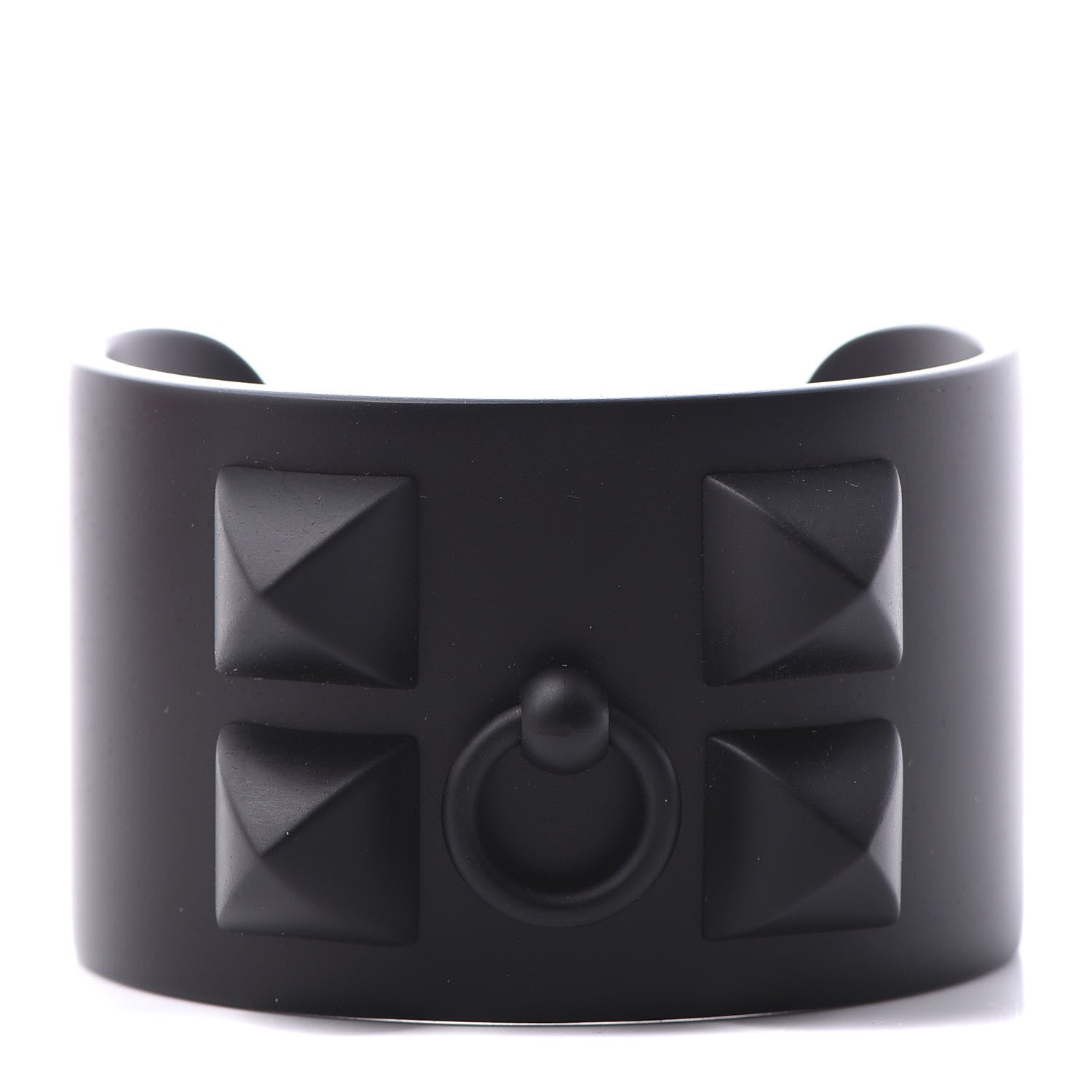 Hermes Aluminium Sunset Collier De Chien CDC Bracelet Noir Intense 1 of 3