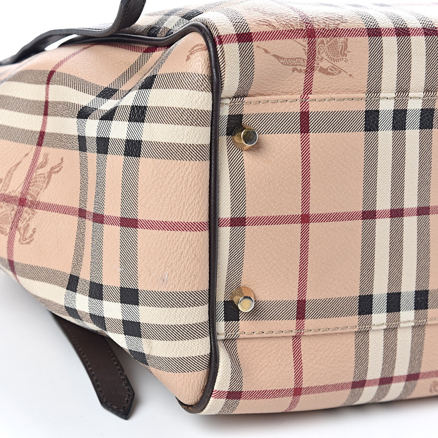 Haymarket Check Small Canterbury Tote Chocolate