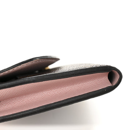 Louis Vuitton Monogram Emilie Wallet Rose Ballerine 10 of 10