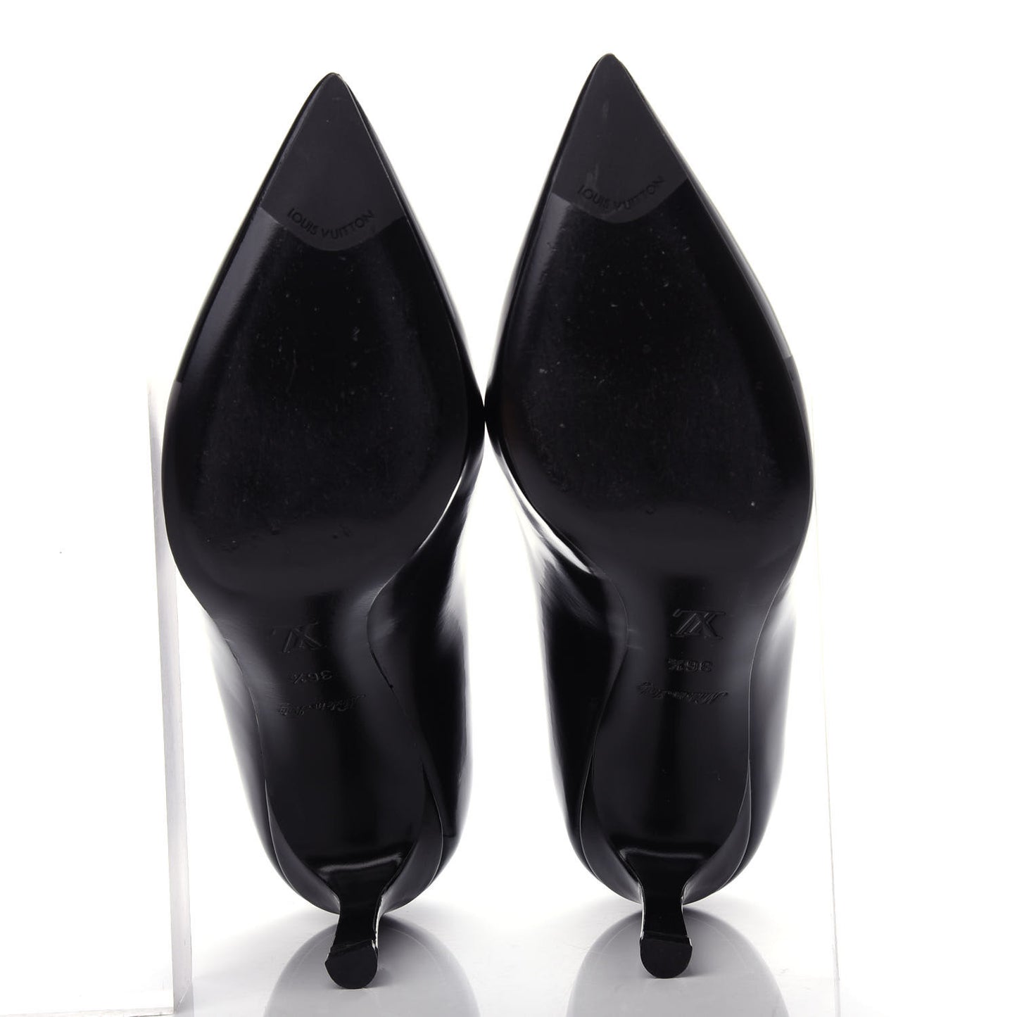 Calfskin Heartbreaker Pumps 36.5 Black