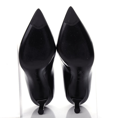 Louis Vuitton Calfskin Heartbreaker Pumps 36.5 Black 6 of 11
