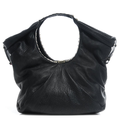 Jimmy Choo Grained Nappa Large Sylvia Bag Black 1 of 7