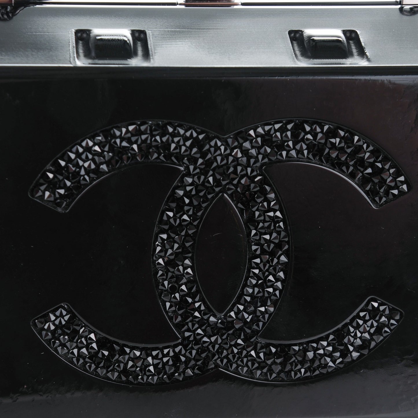 Plexiglass Grocery By Egg Carton Jewelry Box Clutch Black