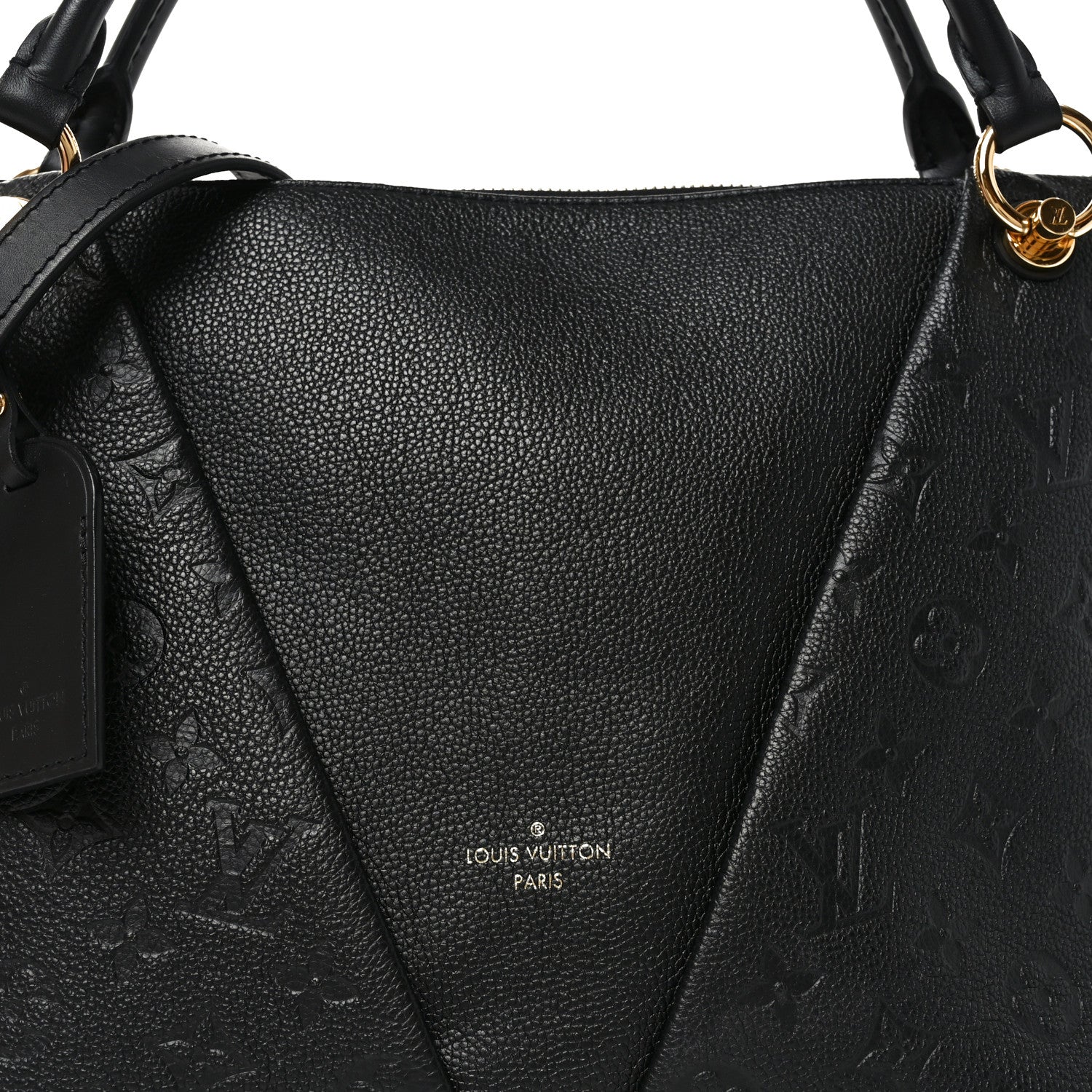 Louis Vuitton Empreinte V Tote MM Black 7 of 9