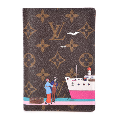 Louis Vuitton Monogram 2016 Christmas Animation Passport Cover Rose Ballerine 1 of 7