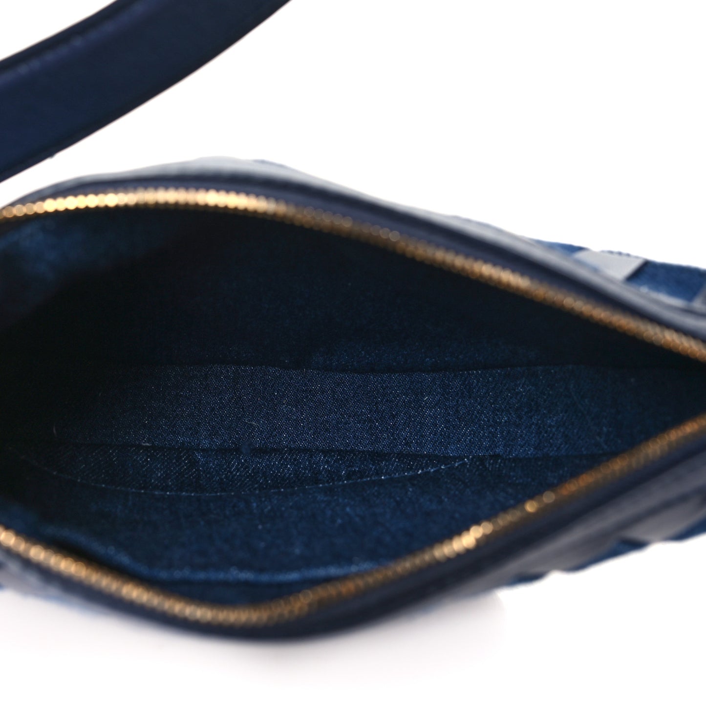 Nappa Denim Intrecciato Mini Sunrise Blue