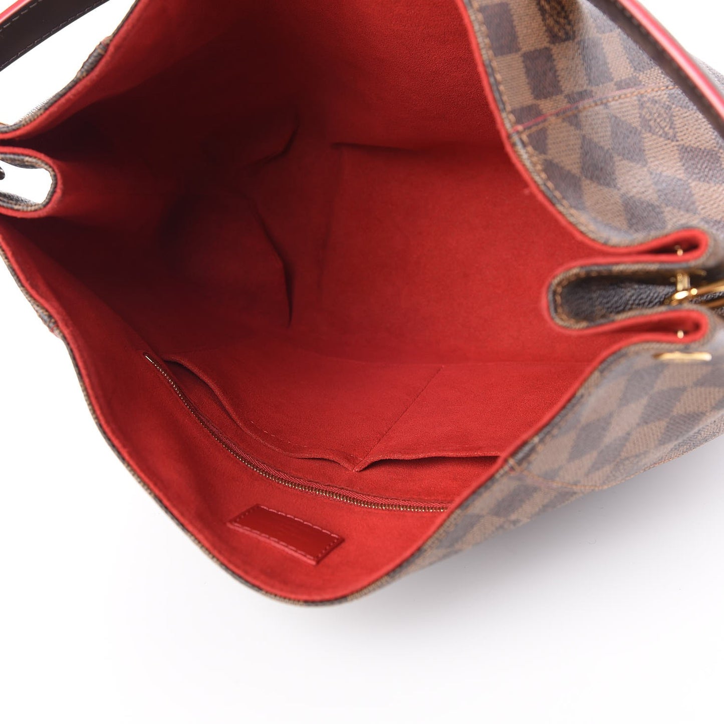 Damier Ebene Caissa Hobo Cherry