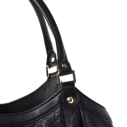 Gucci Guccissima Large Sukey Tote Black 10 of 13