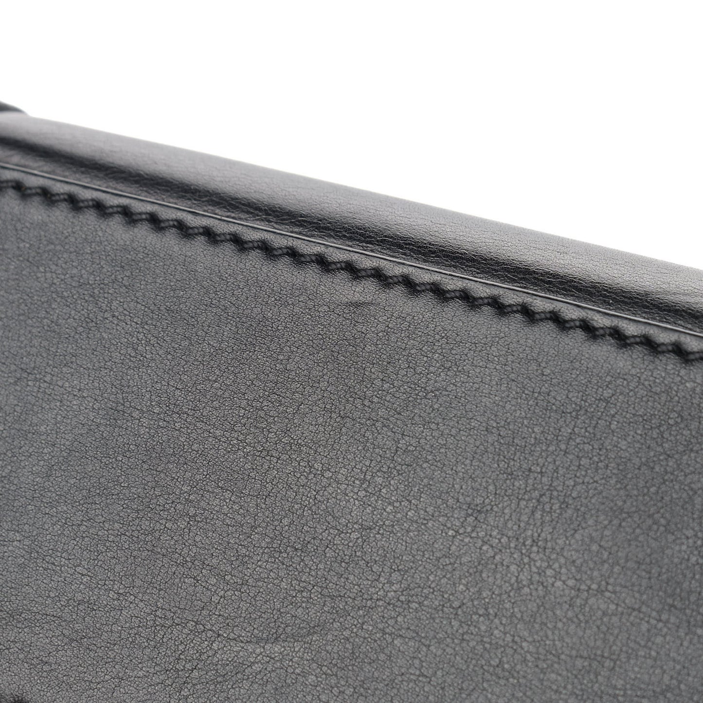 Smooth Calfskin Nano Luggage Black