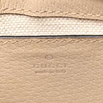 Gucci GG Supreme Monogram Textured Dollar Calfskin Web Mini Ophidia GG Handbag Beige Mystic White Oatmeal 6 of 11