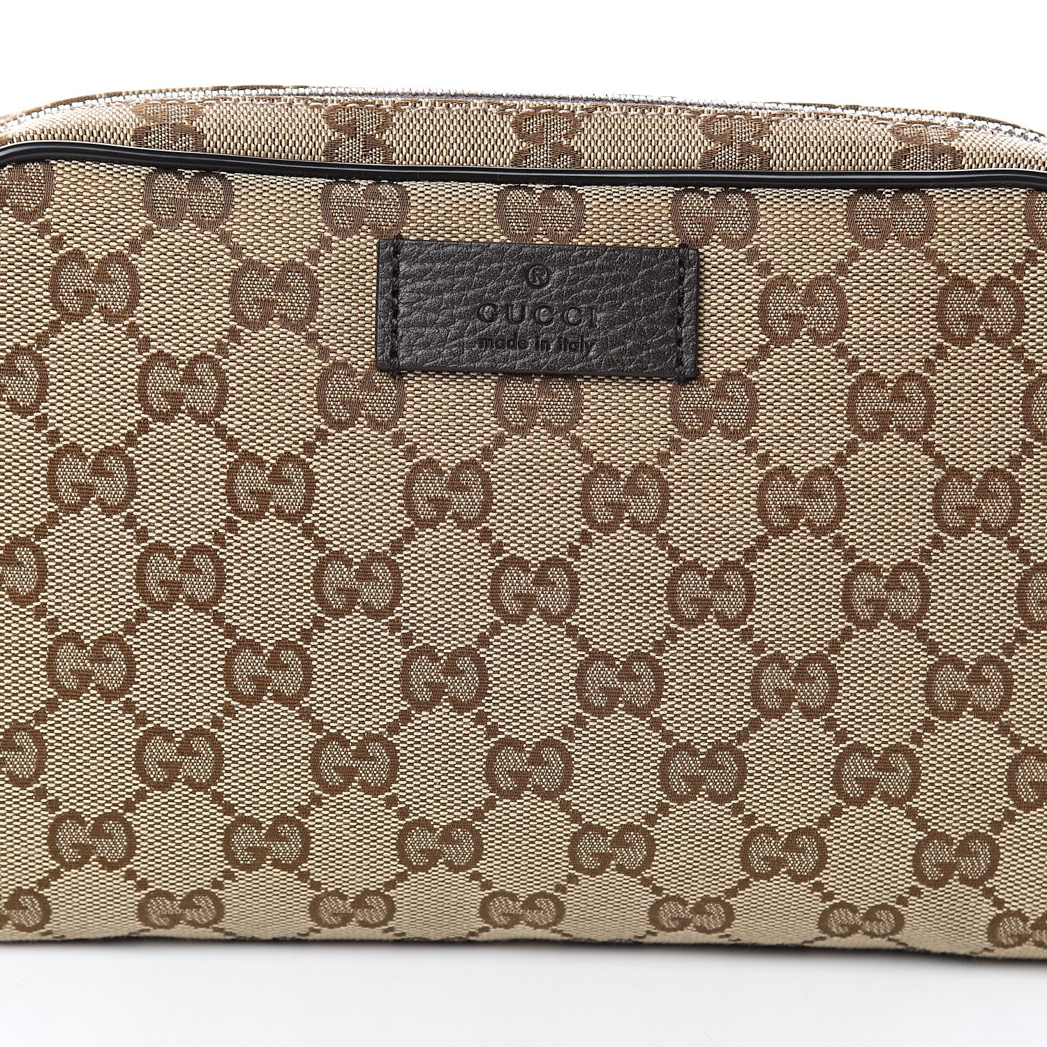 Gucci Monogram Belt Bag Dark Brown 6 of 8