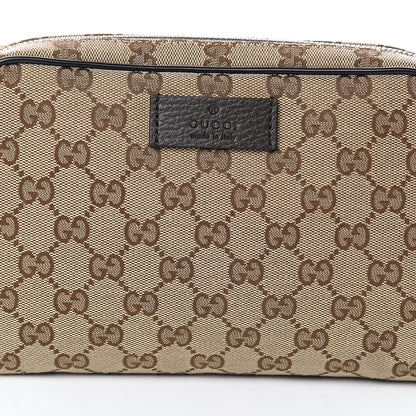 Gucci Monogram Belt Bag Dark Brown 6 of 8