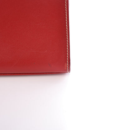 Gucci Calfskin Shoulder Bag Red 10 of 13