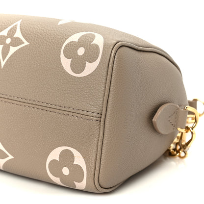 Louis Vuitton Empreinte Monogram Giant Speedy Bandouliere 20 Creme Beige 12 of 12