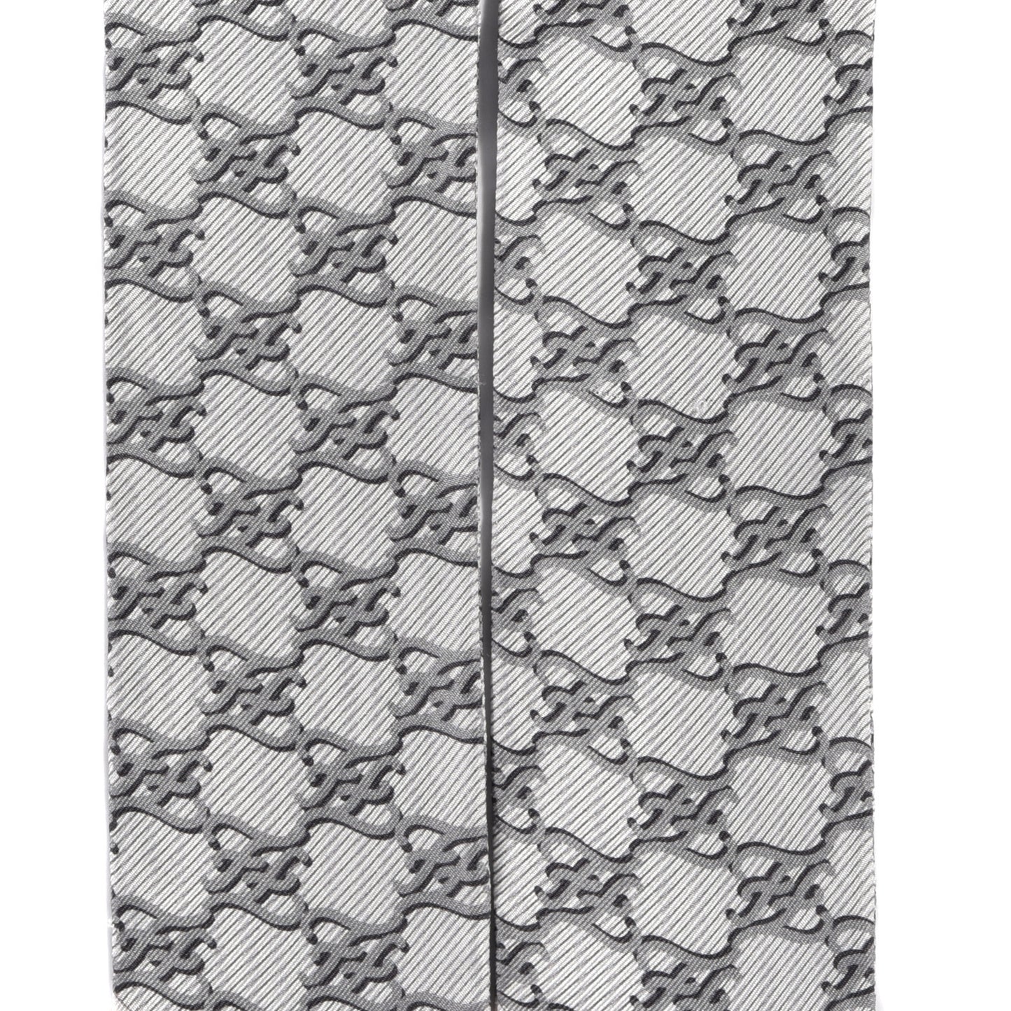 Silk FF Karligraphy Wrappy Bandeau Grey