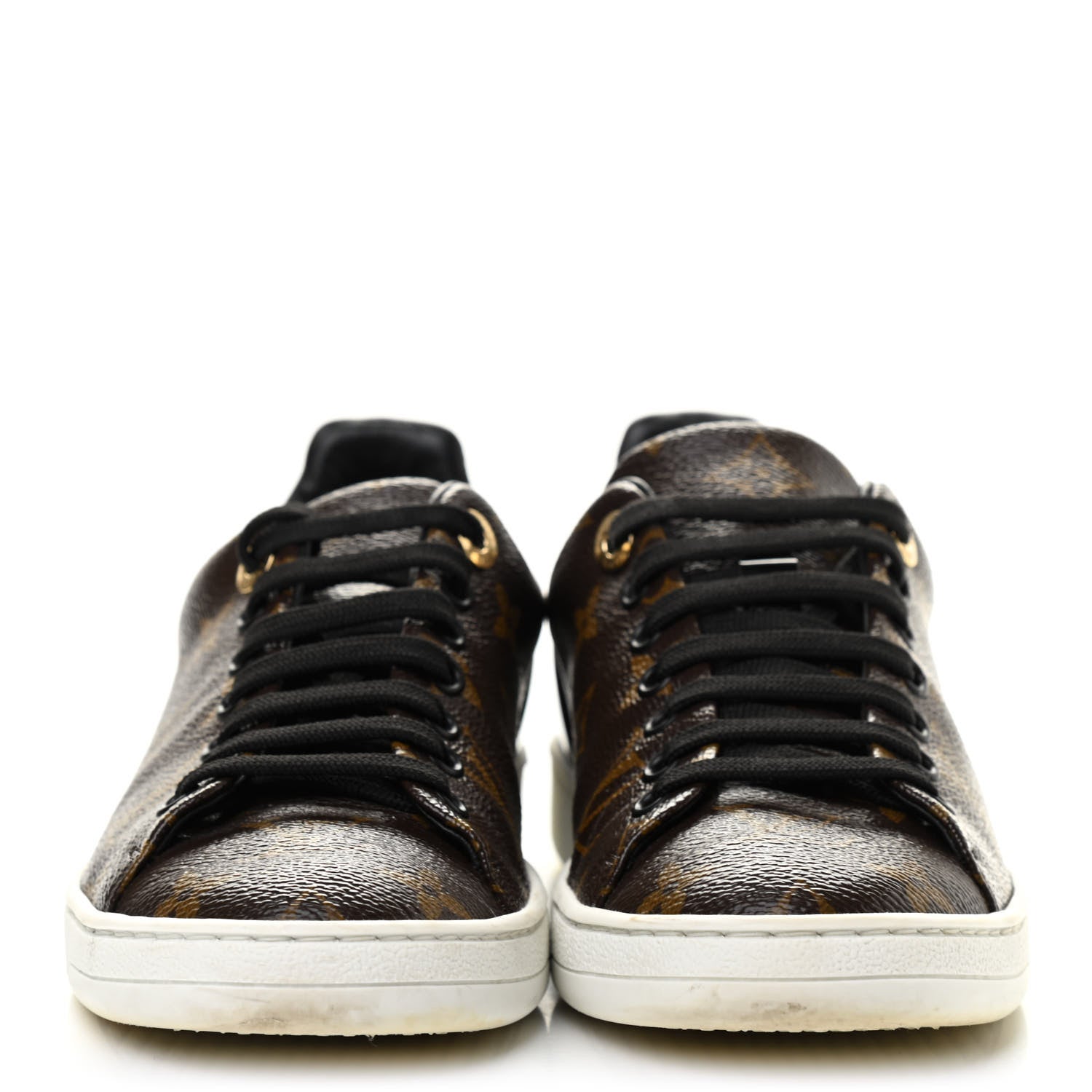Louis Vuitton Patent Monogram Frontrow Sneakers 35.5 2 of 10