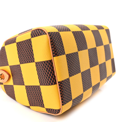Louis Vuitton Damier Pop Speedy Bandouliere 25 Jaune Mat 7 of 8