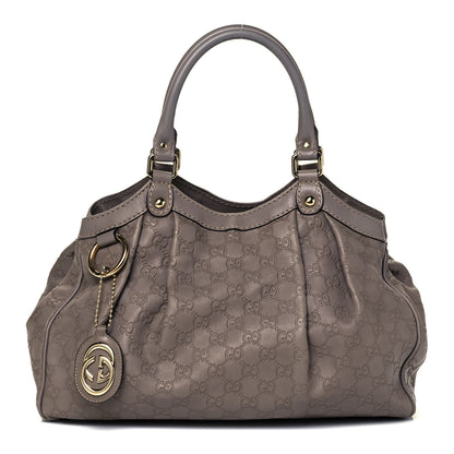 Gucci Guccissima Medium Sukey Tote Taupe 1 of 12