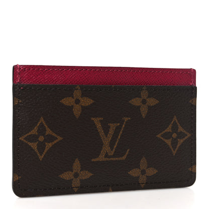 Louis Vuitton Monogram Card Holder Fuchsia 3 of 7