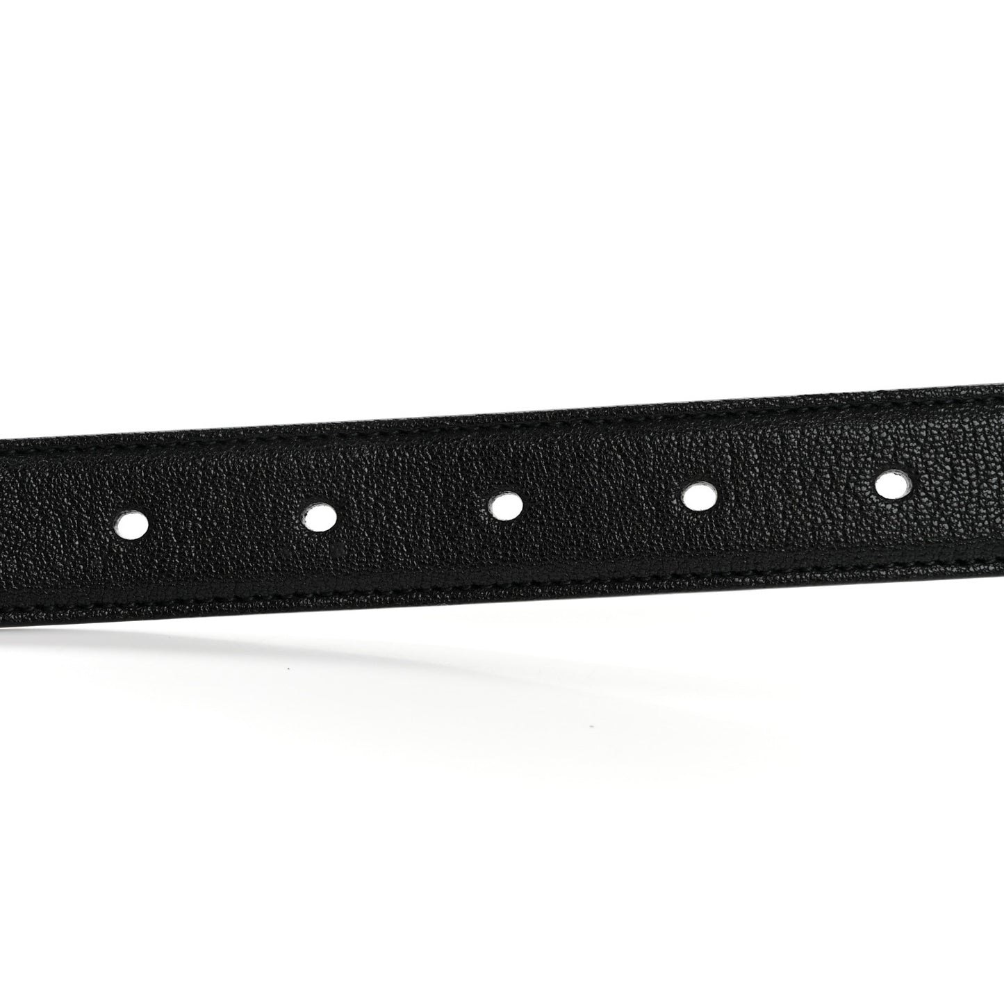 Lambskin Buckle Belt 95 38 Black