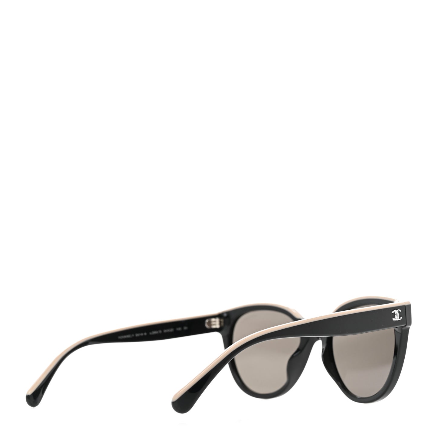 Acetate CC Butterfly Sunglasses 5414 Black Beige