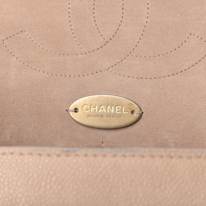 Chanel Grained Calfskin Jumbo Classic Pure Double Flap Nude 6 of 13