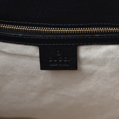 Gucci Guccissima Large Emily Chain Shoulder Bag Black 8 of 10