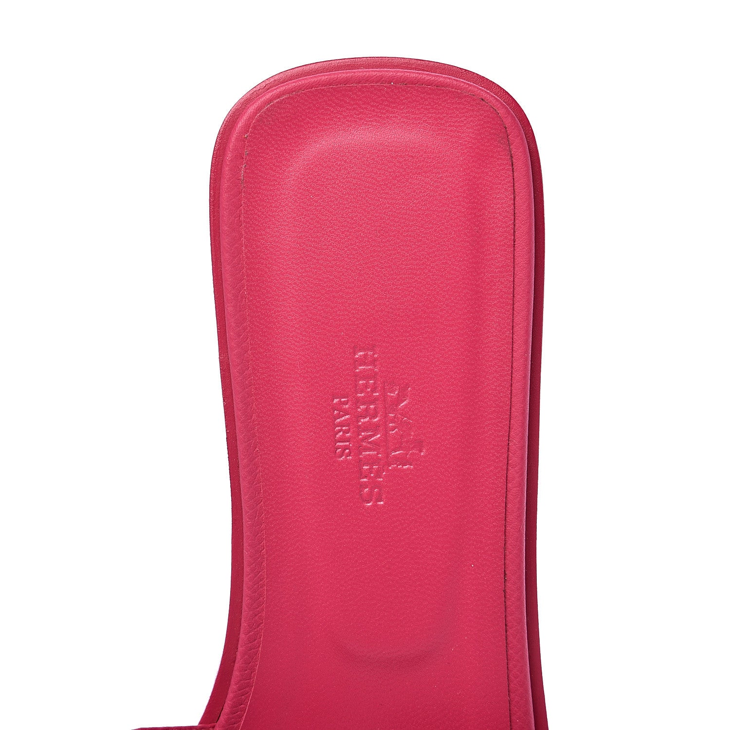 Hermes Epsom Oran Sandals 39 Pink 6 of 8